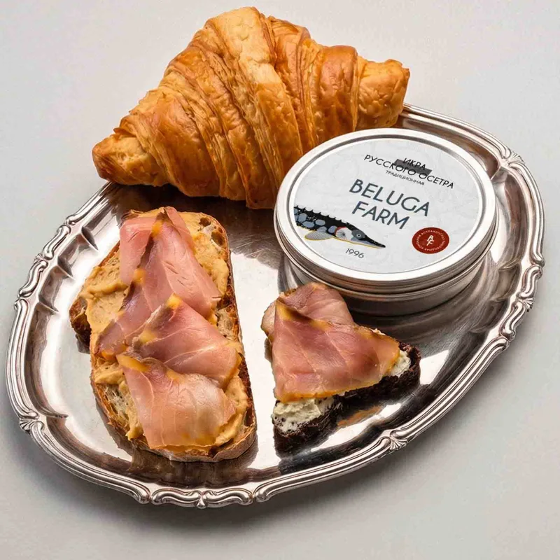 Подарочный набор «Вместе вкуснее» с икрой 500 г