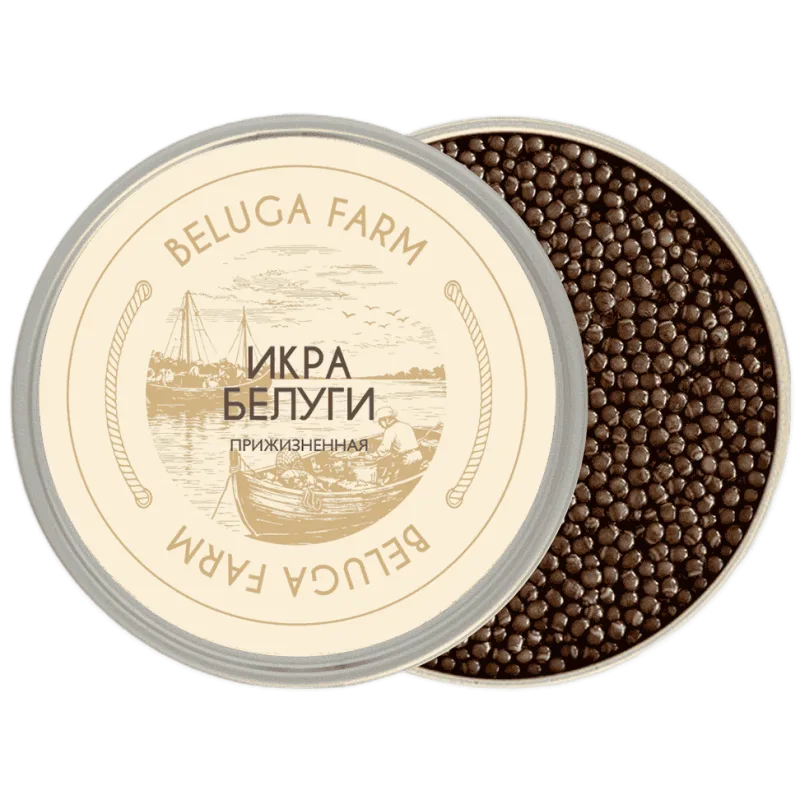 Чёрная икра каспийской белуги