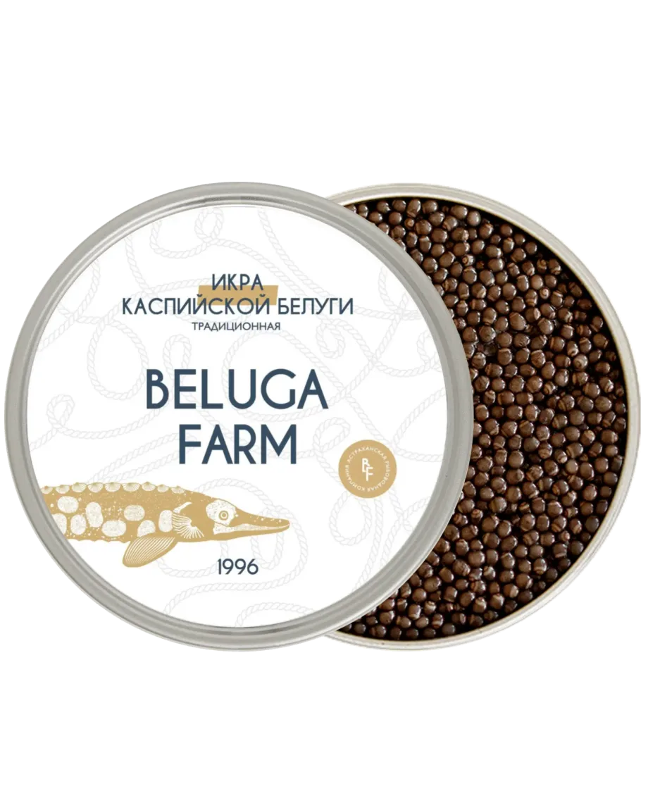 Чёрная икра каспийской белуги