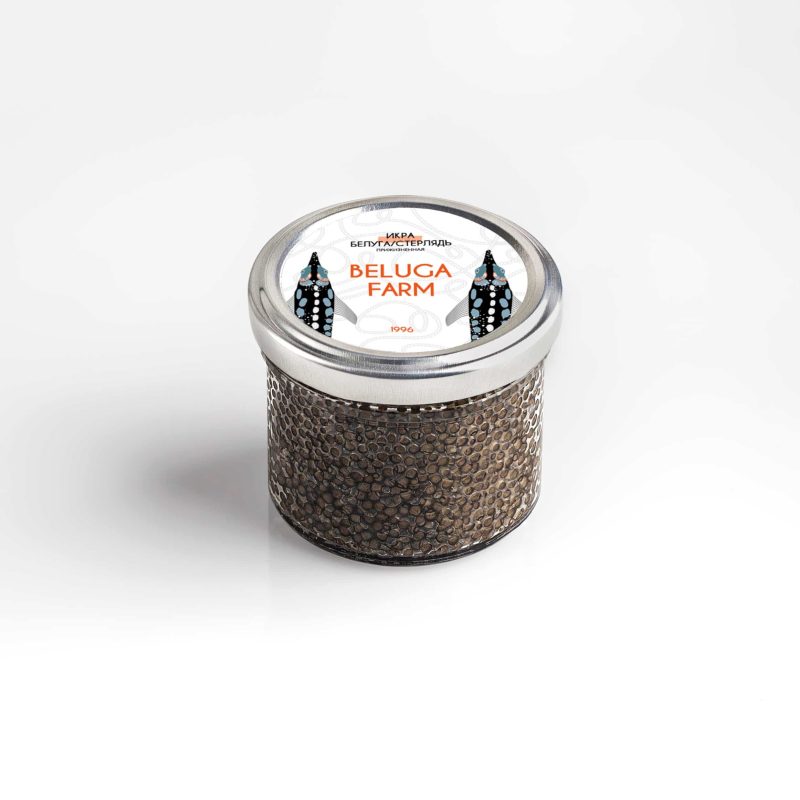 Чёрная икра белуга/стерлядь