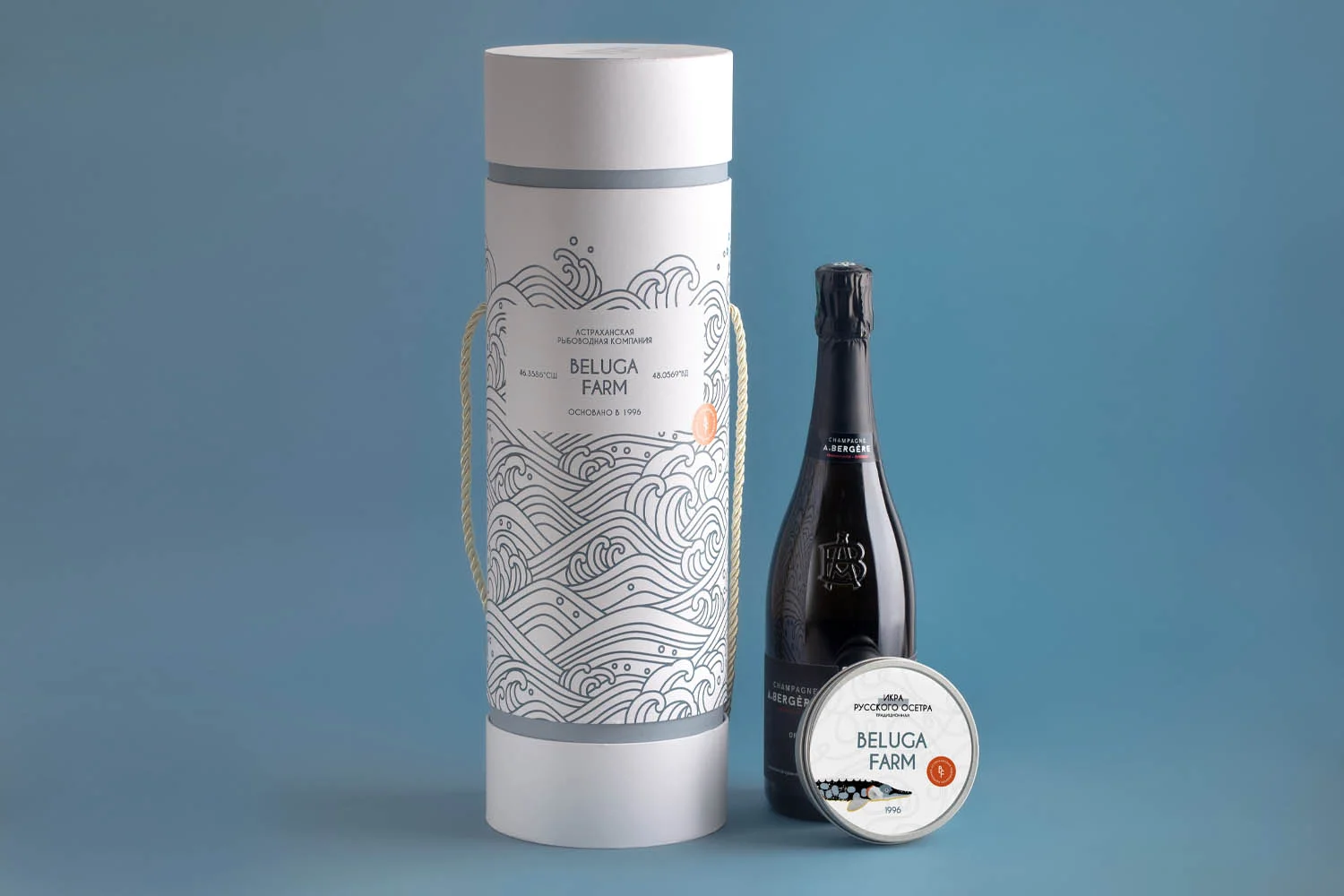 Подарочный набор Beluga Farm c икрой