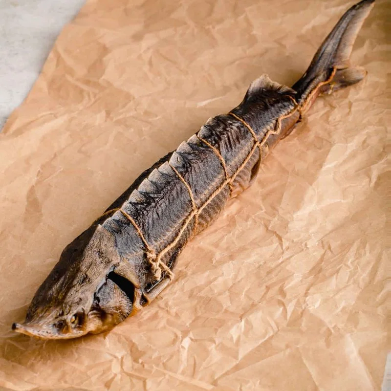 Стерлядь горячего копчения